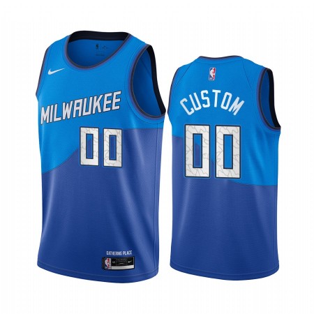 Milwaukee Bucks Custom 2020-21 City Edition Pelipaidat Swingman - Miesten
